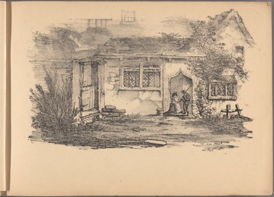 Altmış Kulübe Taslağı Serisinden Biri. Londra, 1825. by Frederick Calvert