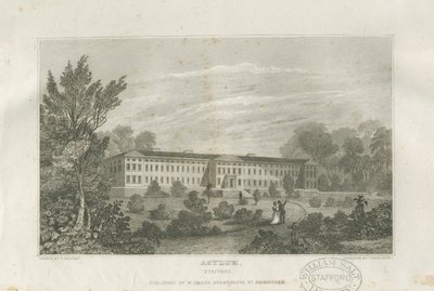 Stafford - İltica: gravür, nd [c 1830] by Frederick Calvert