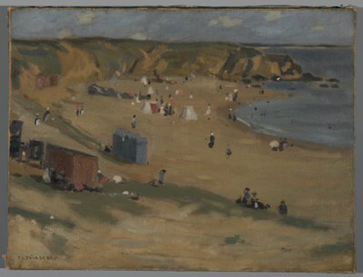 Le Pouldu manzarası, c.1901 by Frederick Carl Frieseke