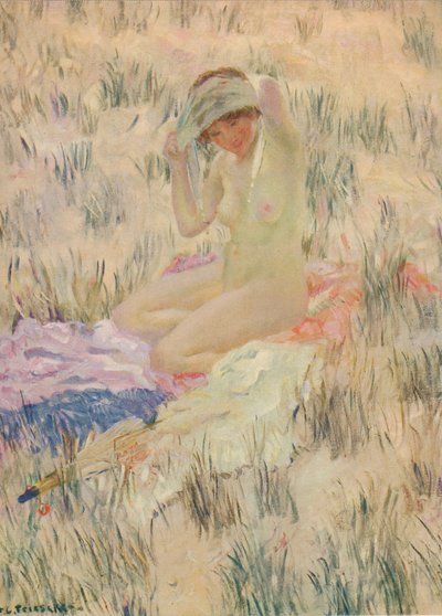 Kum Tepelerinde, 1913, c1932 by Frederick Carl Frieseke