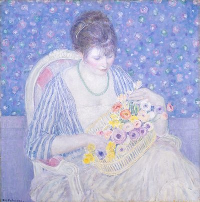 Çiçek Sepeti, c.1913-17 by Frederick Carl Frieseke