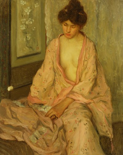 Pembe Kimono by Frederick Carl Frieseke