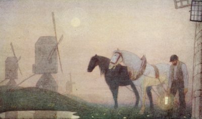 Quaker azizleri: Sessizliğin Sesi (renkli taş baskı) by Frederick Cayley Robinson