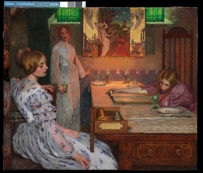 Günün Kapanışı by Frederick Cayley Robinson