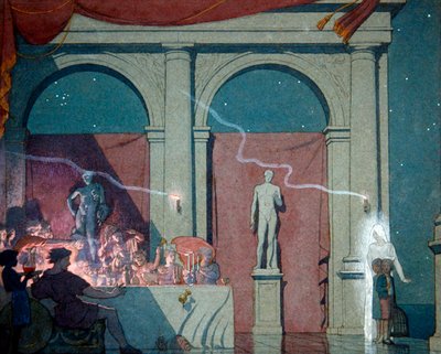 Tyltyl elması çeviriyor, Maurice Maeterlinck