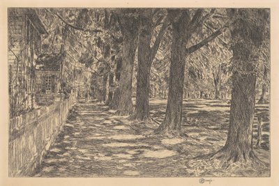 Easthampton, 1917. by Frederick Childe Hassam