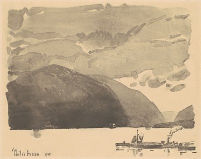 Fırtına Kralı, 1918. by Frederick Childe Hassam