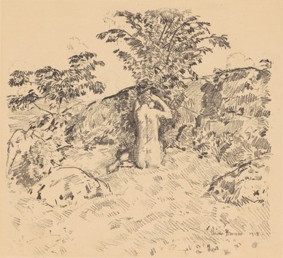Yabani Kiraz Ağacı, 1918. by Frederick Childe Hassam