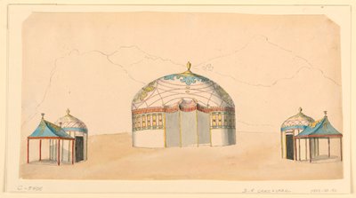 Pavyonlar için Tasarımlar by Frederick Crace