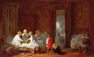 Bir Gece Yarısı Ziyafeti, 1866 by Frederick Daniel Hardy