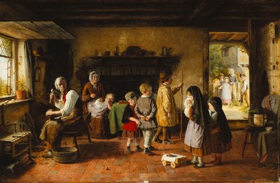Erken Keder, 1861 by Frederick Daniel Hardy