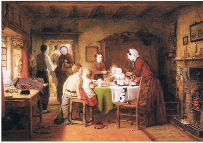 İlk doğum günü partisi by Frederick Daniel Hardy
