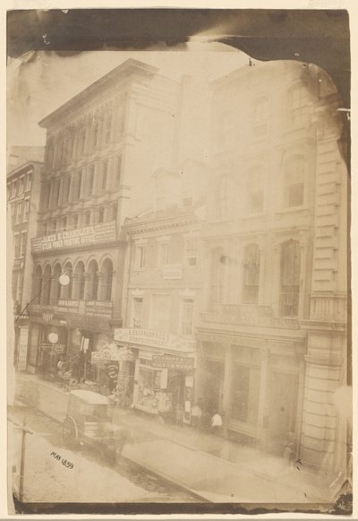 [The Poulson Mansion] by Frederick DeBourg Richards