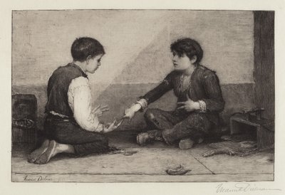 Mora Oyuncular by Frederick Dielman