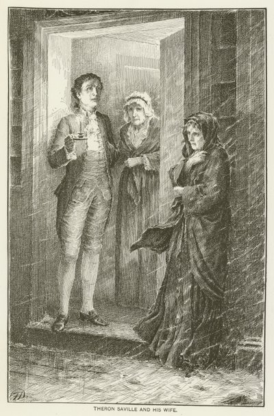 Theron Saville ve eşi by Frederick Dielman