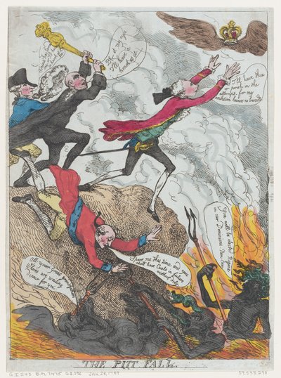 Pitt Fall, Ocak 1789. by Frederick George Byron