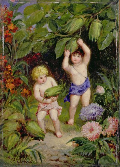 Four Seasons: Gemide sonbahar yağı by Frederick Gerald Kinnaird