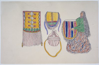eşyaları olan kadın by Frederick Gokliz