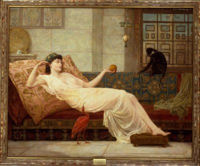 Frederick Goodall, Dolce far niente / Gemälde, 1889 by Frederick Goodall