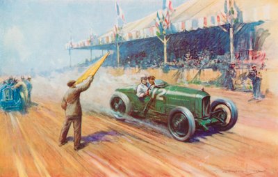 Sir Henry Segrave, Tours pistinde iki litrelik Sunbeam ile bir Grand Prix