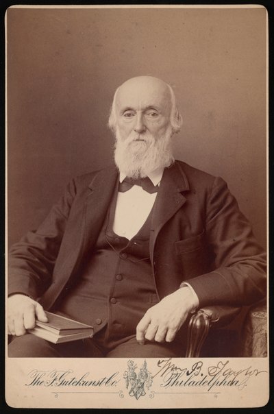 William Bower Taylor'ın Portresi 1821-1895, Nisan 1893. by Frederick Gutekunst