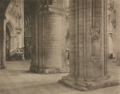 Kamera Çalışması: Ely Katedrali: Nave ve Sekizgen Karşısında, 1903. by Frederick Henry Evans