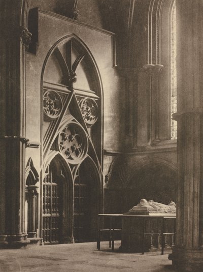Kamera Çalışması: York Bakan: Emin ve Kesin Umutta, 1903. by Frederick Henry Evans