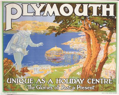 Plymouth (renkli taş) by Frederick Hammersley Ball
