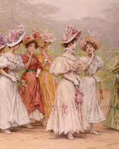 Gezinti (tuval üzerine yağlı boya) by Frederick Hendrick Kaemmerer