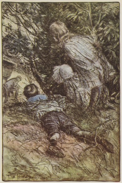Rudyard Kipling tarafından Onlar için İllüstrasyon by Frederick Henry Townsend