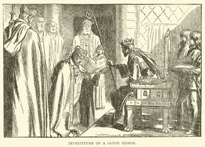 Bir Sakson Piskoposunun Görevi by Frederick Henry Townsend