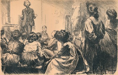 Akşam Sanat Derslerimiz Başladı, 1905 by Frederick Henry Townsend