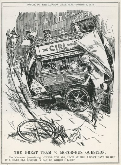 Büyük Tramvay v. Motor-Otobüs Sorusu by Frederick Henry Townsend