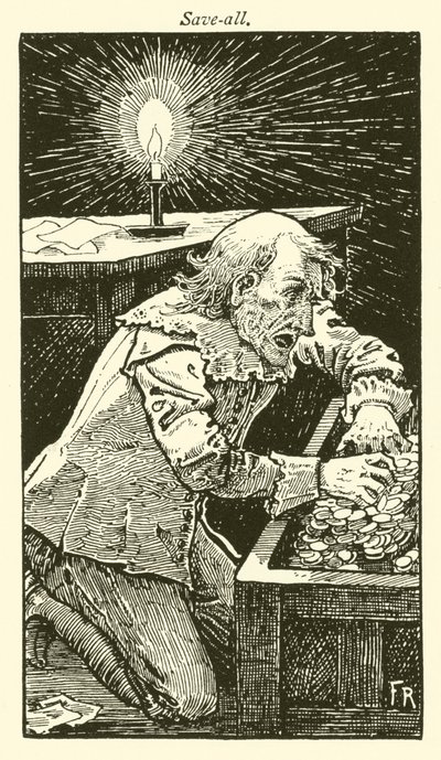 Hepsini kaydet (gravür) by Frederick Hurten Rhead