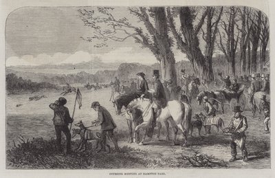 Hampton Park'ta Seyir Toplantısı by Frederick John Skill