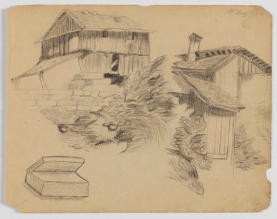Eskiz defteri sayfası by Frederick Krieg