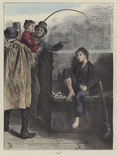 Kasvetli Ev için İllüstrasyon by Frederick L. Bernard