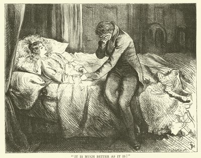 David Copperfield için İllüstrasyon by Frederick L. Bernard