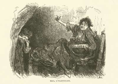 Bayan OFlannigan, oğlu hapse girdikten sonra içki içmeye zorlandı by Frederick L. Bernard