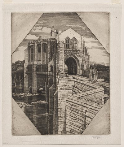 St. Botolph Köprüsü No. 2 by Frederick Landseer Maur Griggs