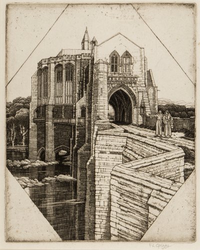 St Botolphs Köprüsü No. 2, 1936-37 by Frederick Landseer Maur Griggs
