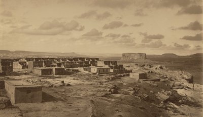 Enchanted Mesa, Acoma, New Mexico,1900 (fotoğraf) by Frederick Monsen