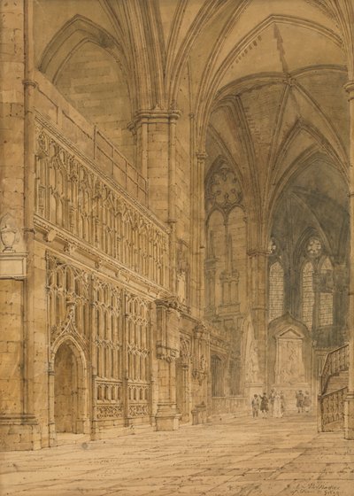 Gezici, Westminster Abbey by Frederick Nash