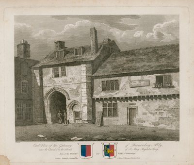 Bermondsey Manastırı Geçidi by Frederick Nash
