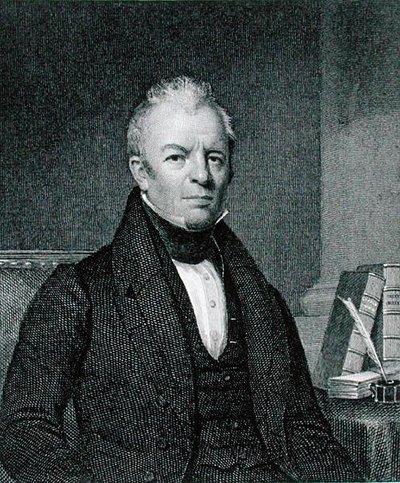 James Kent (1763-1847) Asher Brown Durand (1796-1886) tarafından oyulmuş (gravür) by Frederick R. (after) Spencer