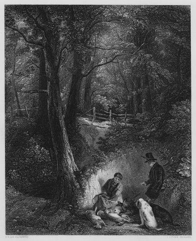 Vernon Galerisi'ndeki resimden Kapak Tarafı (gravür) by Frederick Richard Lee