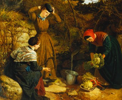 İlkbaharda, 1870 by Frederick Richard Pickersgill