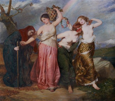 Dört mevsim by Frederick Richard Pickersgill