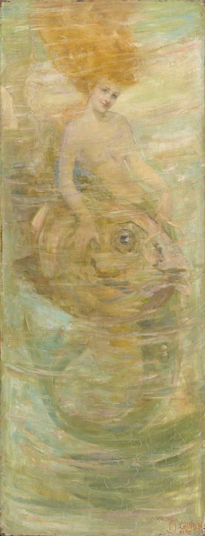 Deniz Kızı, 1889 dolayları (tuval üzerine yağlı boya) by Frederick Stuart Church