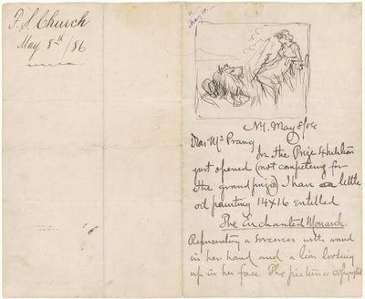 "Büyülü Hükümdar" dan sonra çalışma by Frederick Stuart Church